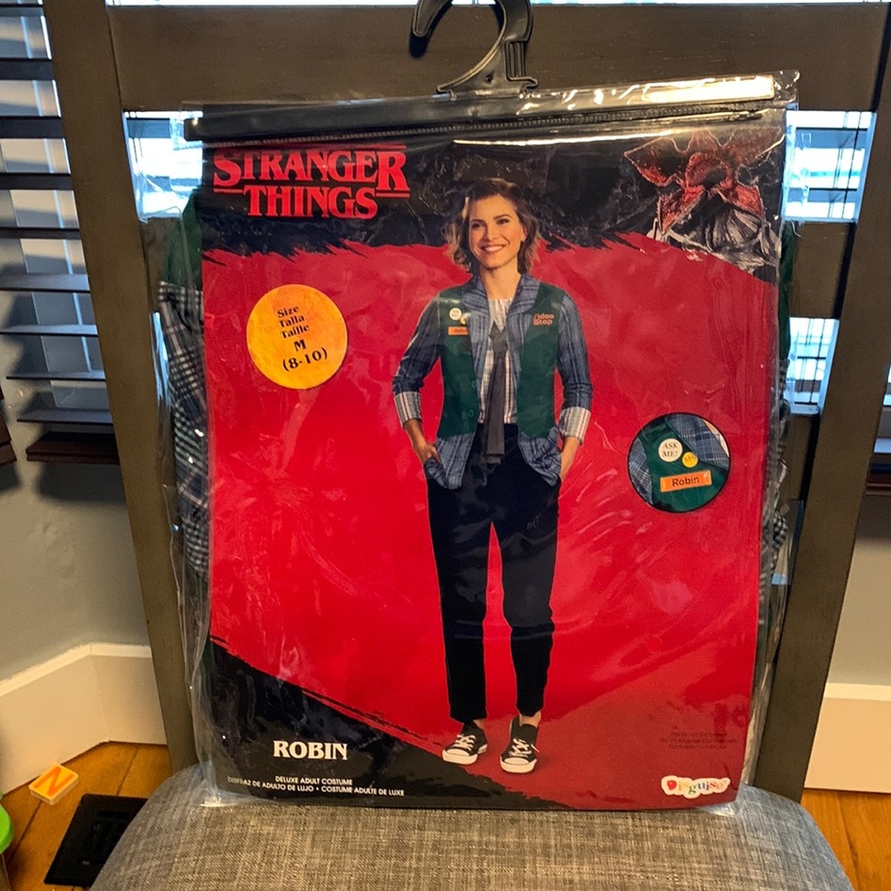 Netflix Stranger Things Robin costume - Video Stop - one size M and one size L